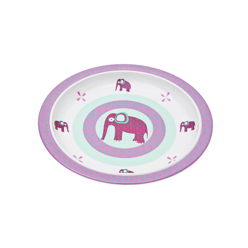 Assiette elephant 