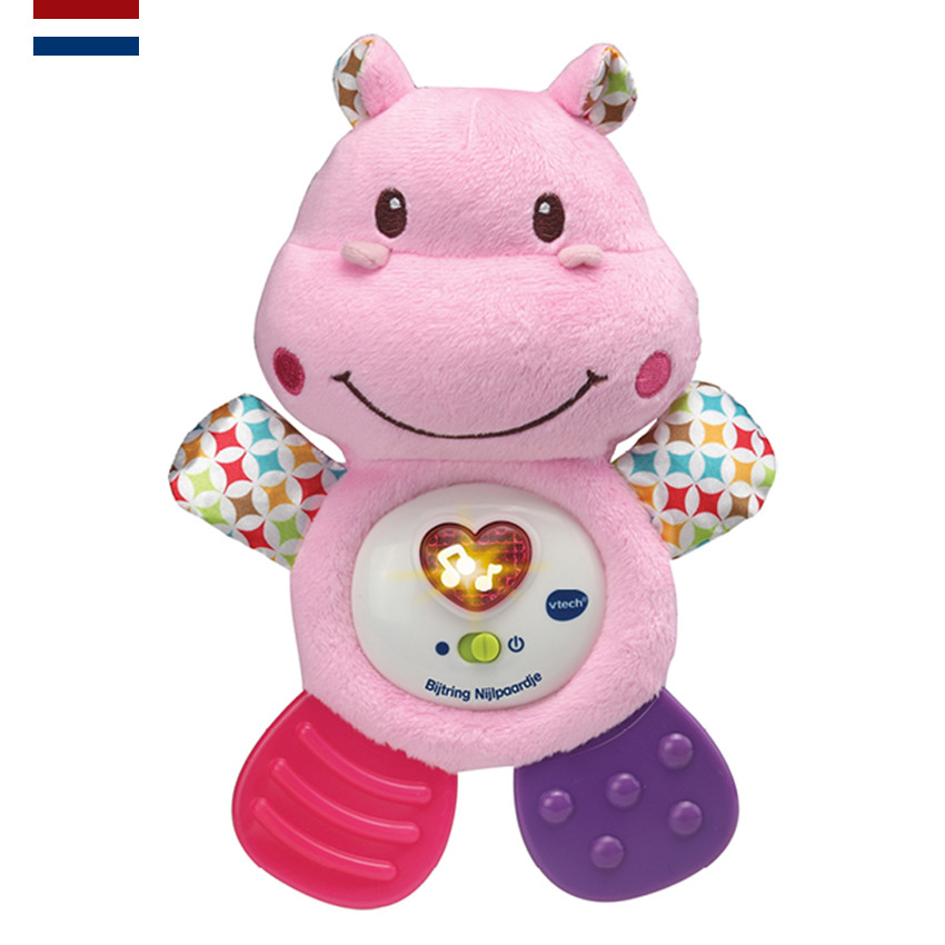 Peluche Croc'Hippo Rose NL 