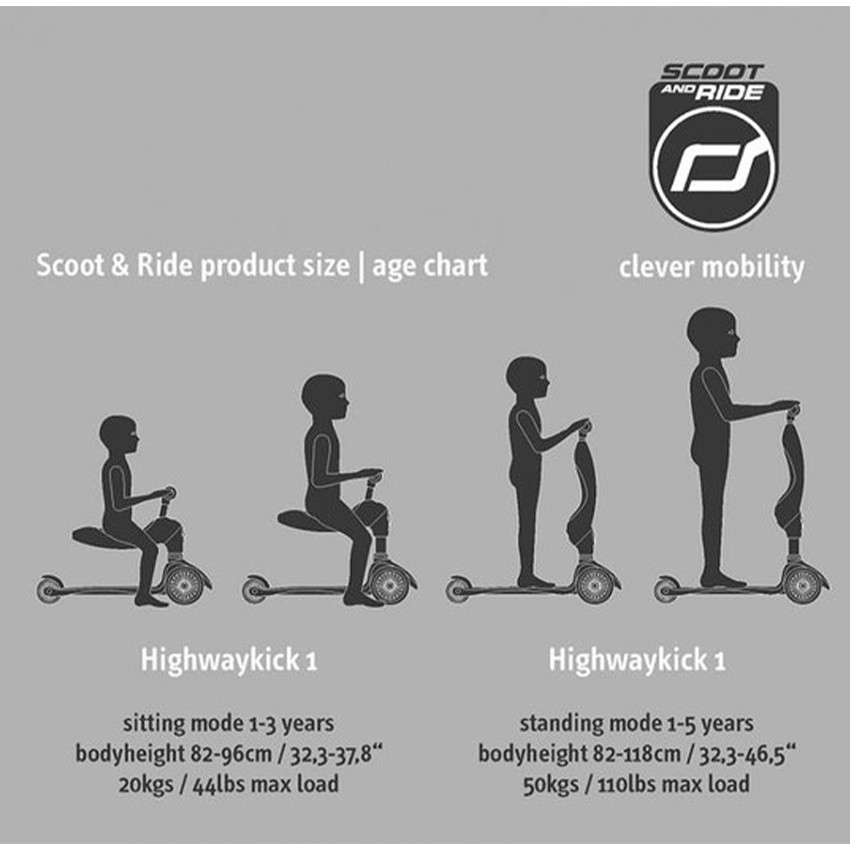 Step 2-in-1 Highwaykick 1 Peach 12m-5j 