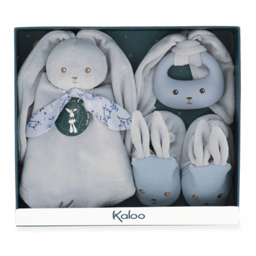 Mon premier coffret naissance Lapinoo Bleu 