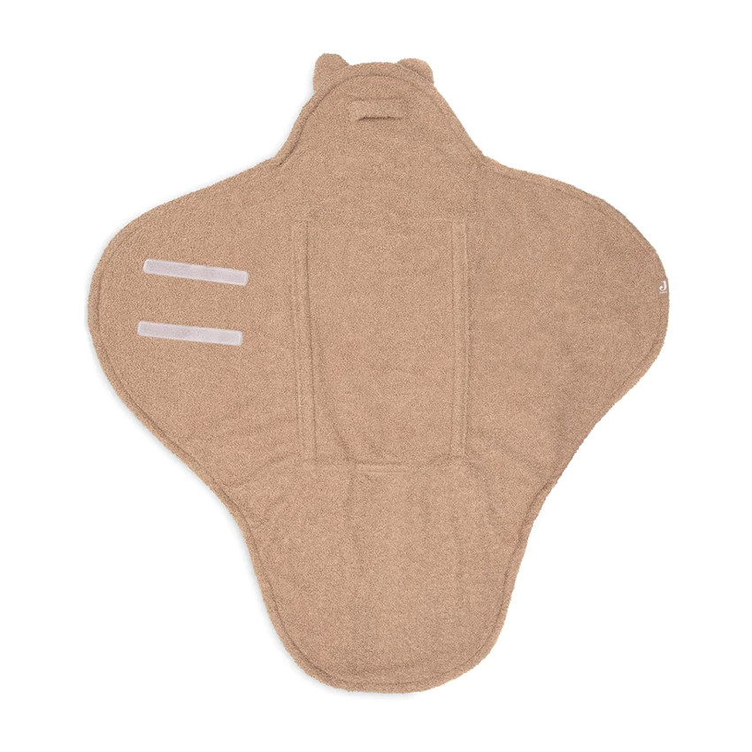 Couverture enveloppante Bear Boucle - Biscuit 