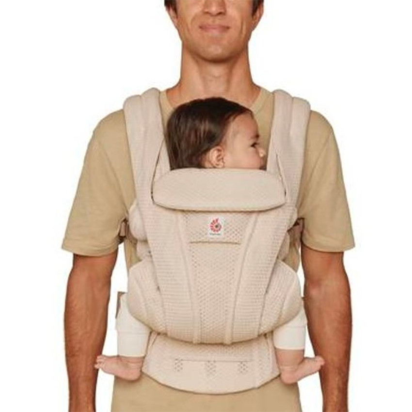 Porte bébé Omni Deluxe Mesh 4 positions Natural Beige 