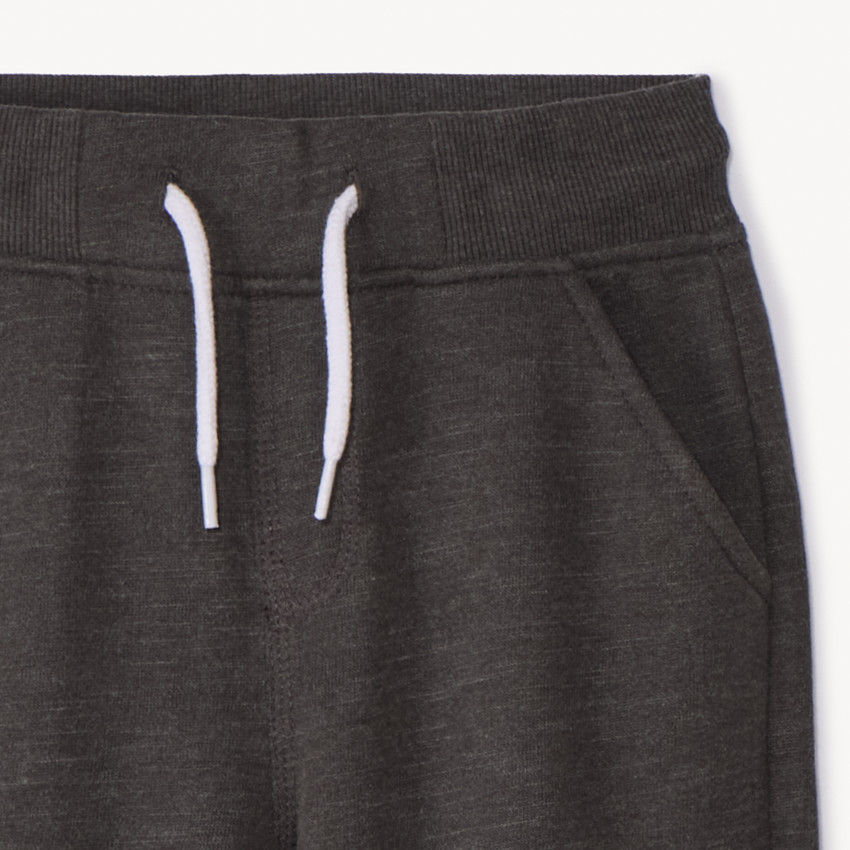 Pantalon jogging garçon en molleton uni 
