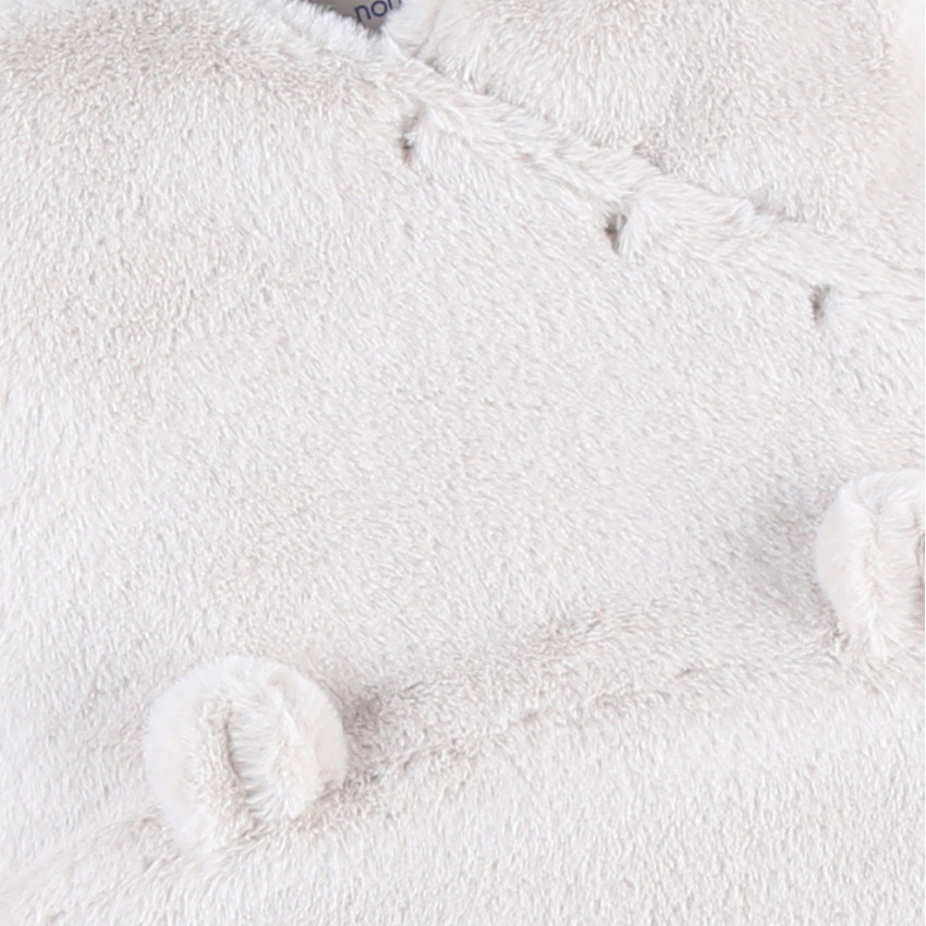 Gigoteuse sans manches en fausse fourrure 100 cm - Greige 