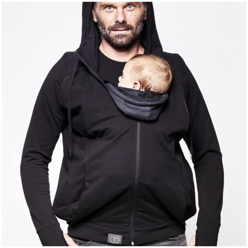 Le sweat du parent taille S unisexe - Noir 