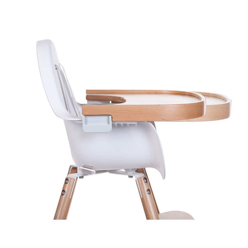 Tablette pour chaise haute Evolu 2 en bois coloris naturel  