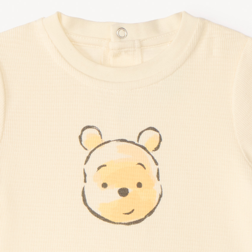Set van 2 delen t-shirt + short Winnie de Poeh Disney voor babyjongen 
