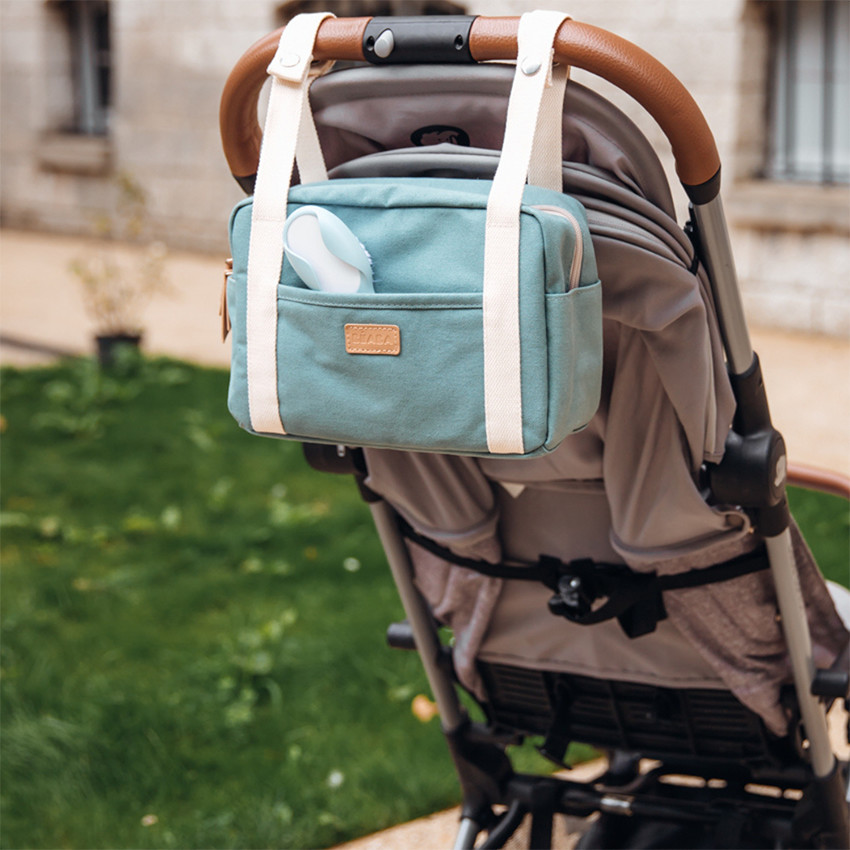 Organisateur de poussette Mini Paris Vert Sauge 