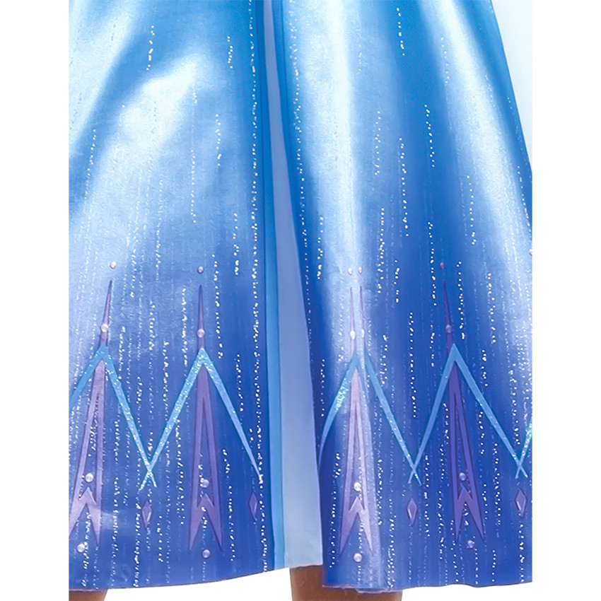 Kostuum Elsa Traveling 7/8 JAAR - Frozen 