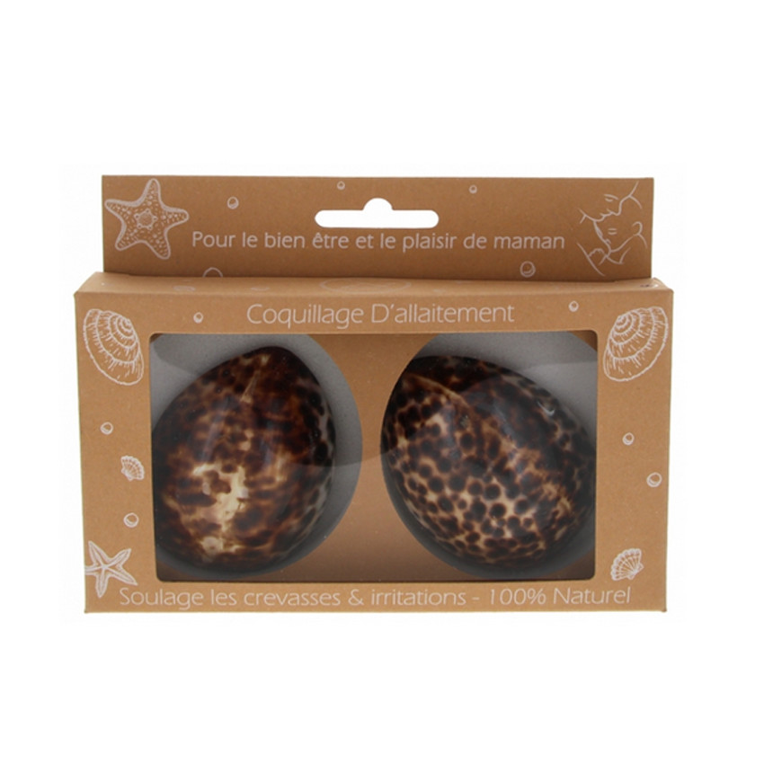Lot de 2 coquillages d'allaitement Taille L 