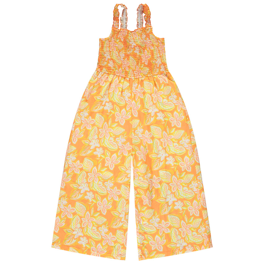 Lange jumpsuit met bloemenmotief voor meisjes 