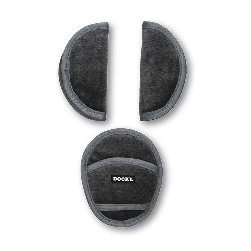 Coussinets de ceinture universels Gris 