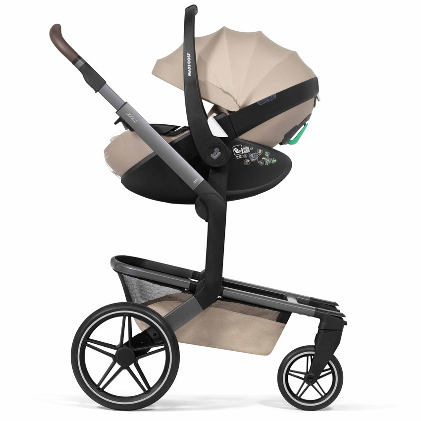 Siège auto i-Size MC Pebble PRO2 Bébé Sandy Taupe 