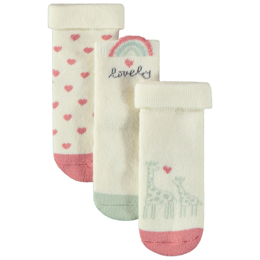 Set van 3 paren fantasie sokken voor meisjes 