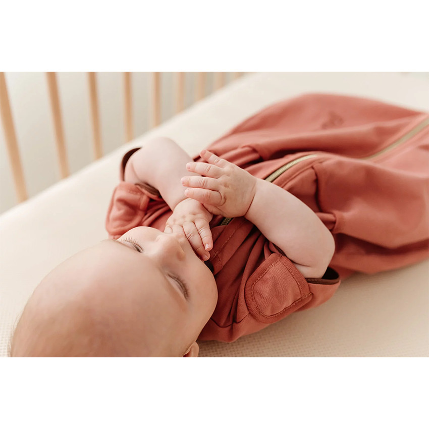 Inbaker slaapzak 3-6m The original Mini Teddy Olive 