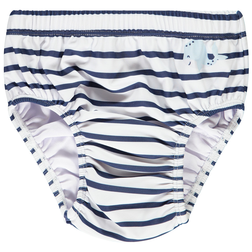 Couche-culotte de bain rayée et printée pour bébé garçon 