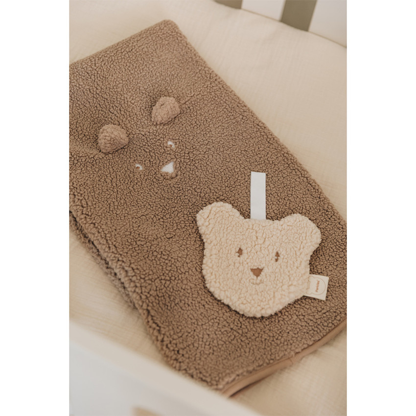 Deken 100x150cm Bear Chocolate 