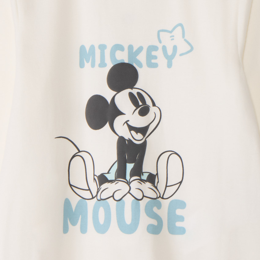Set van 2 Mickey Disney jersey sleepsuits voor baby jongens 