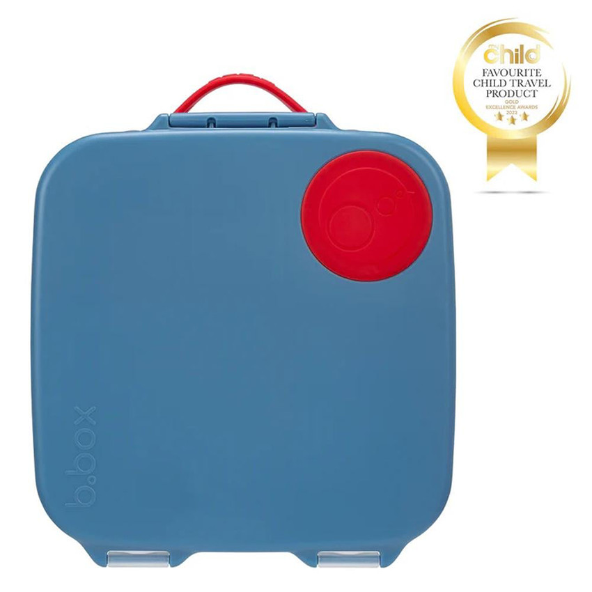 Lunchbox meerdere compartimenten Blauw 