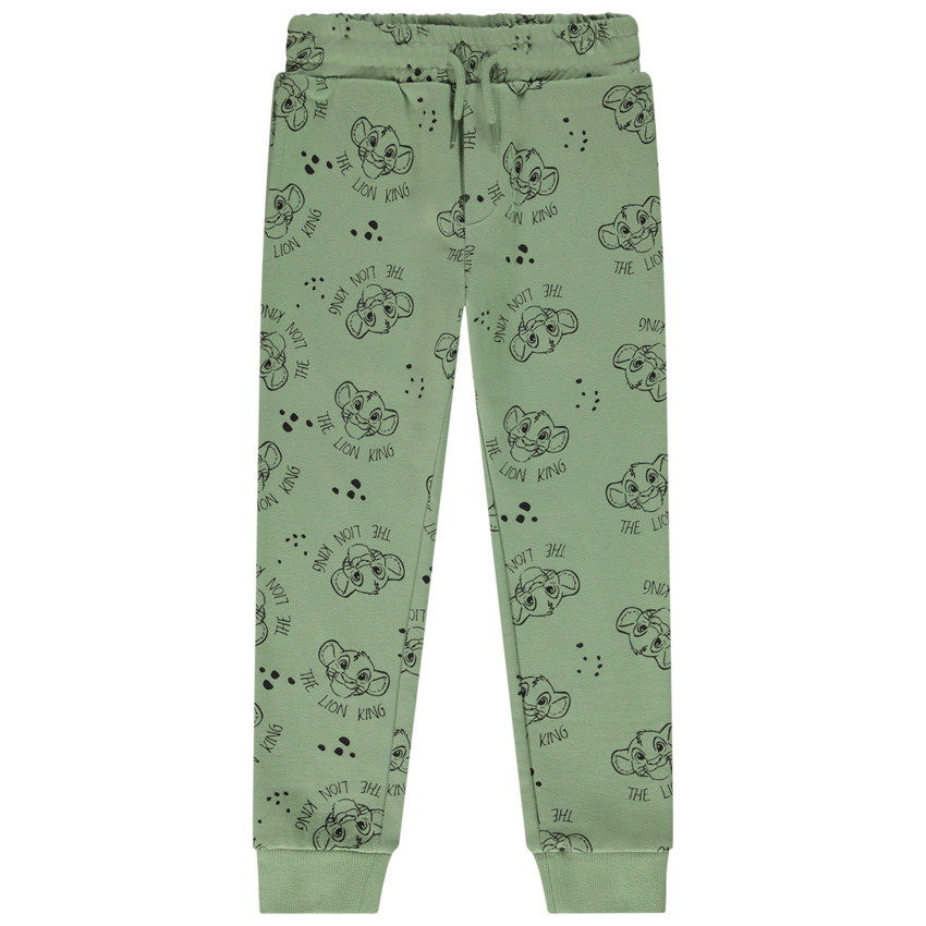 Jogging fleece met print De Leeuwenkoning Disney voor jongens 