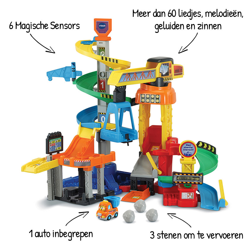 Toet Toet Auto's Mega Bouwplaats NL 