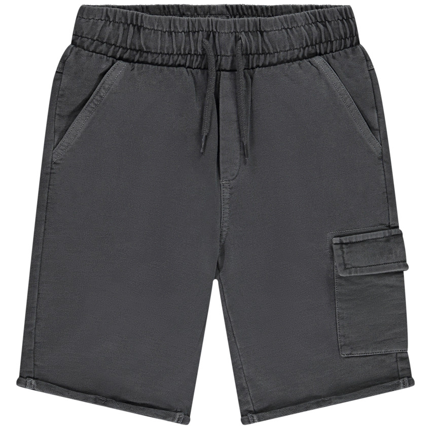 Bermuda en molleton effet délavé pour garçon 