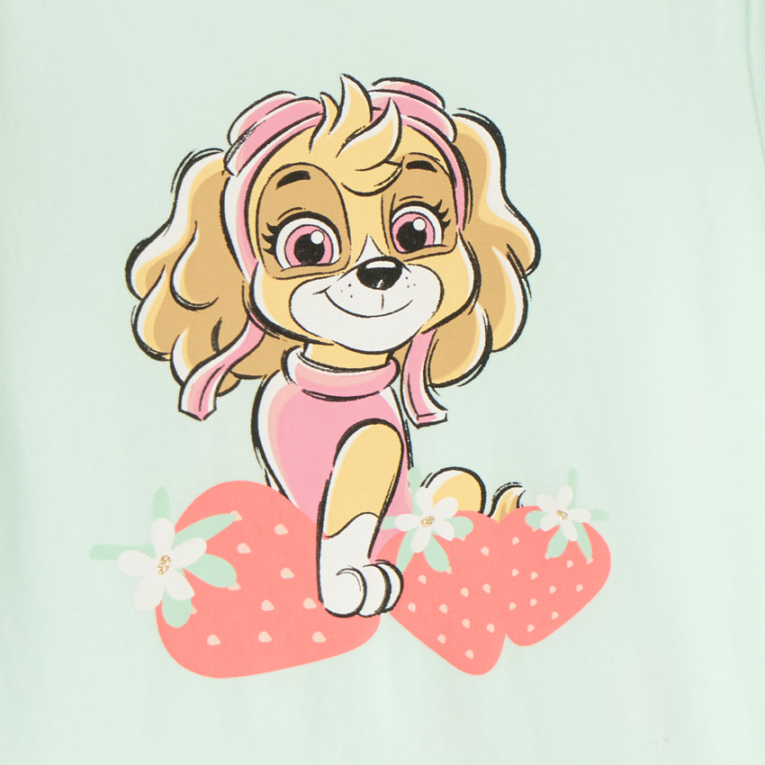 Set de pyjama 2 pièces t-shirt + short Stella de la Pat'Patrouille pour fille 