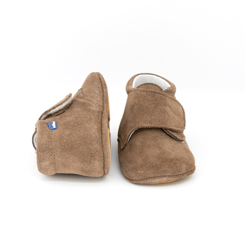 Schoentjes Babychic - Maat 18 - Serraje Suède Vison 