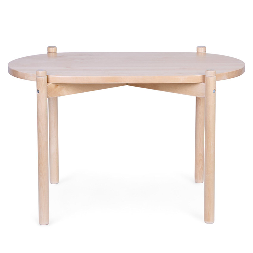 Wieg Teddy & kindertafel 2-in-1 Ecru 