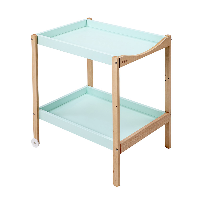 Table à langer Margot hybride vert menthe 