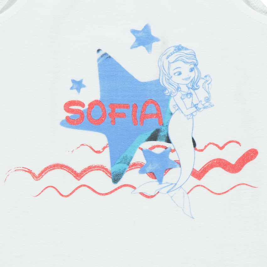 Pyjama court Disney Princesse Sofia 