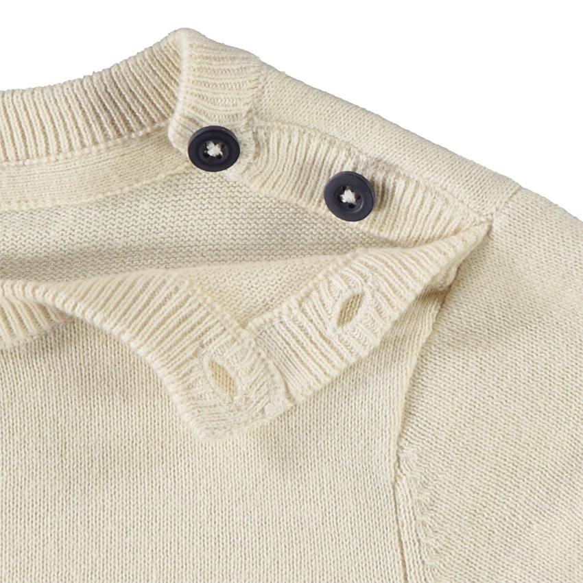 Trui met zeilpatroon voor baby jongen 