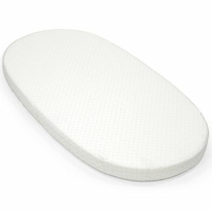 Hoeslaken Sleepi Mini V3 Fans Grey met elastiek en Oeko-Tex certificaat 