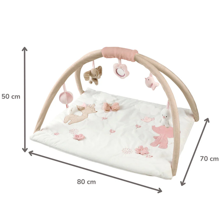 Speeltapijt met bogen - Fanfan - 80x70 cm 