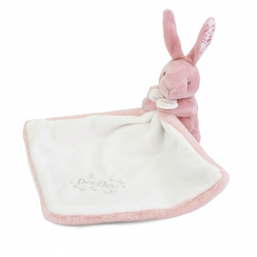Knuffel Konijndoekje 10cm Roze 