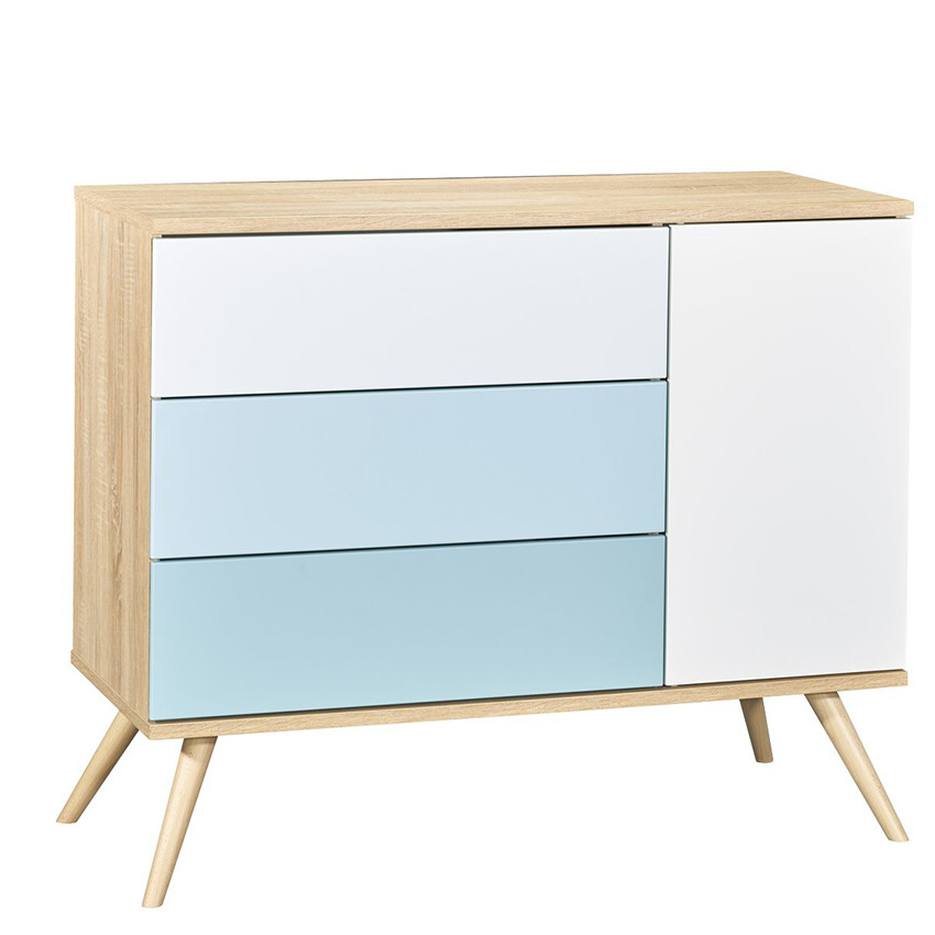 Commode Seventies - Bleu 