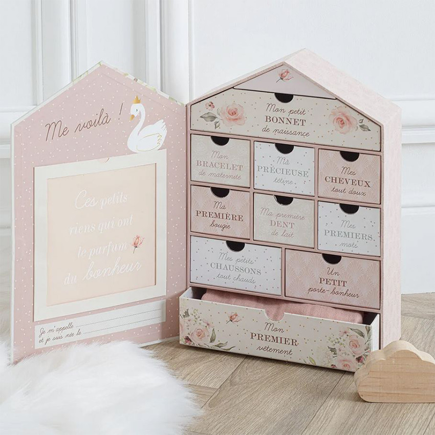 Coffret de naissance Maison - Cygne 
