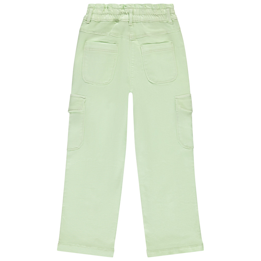 Jeans oversized cargo voor meisjes 