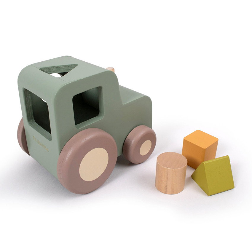 Trektractor met vormsorteerder 