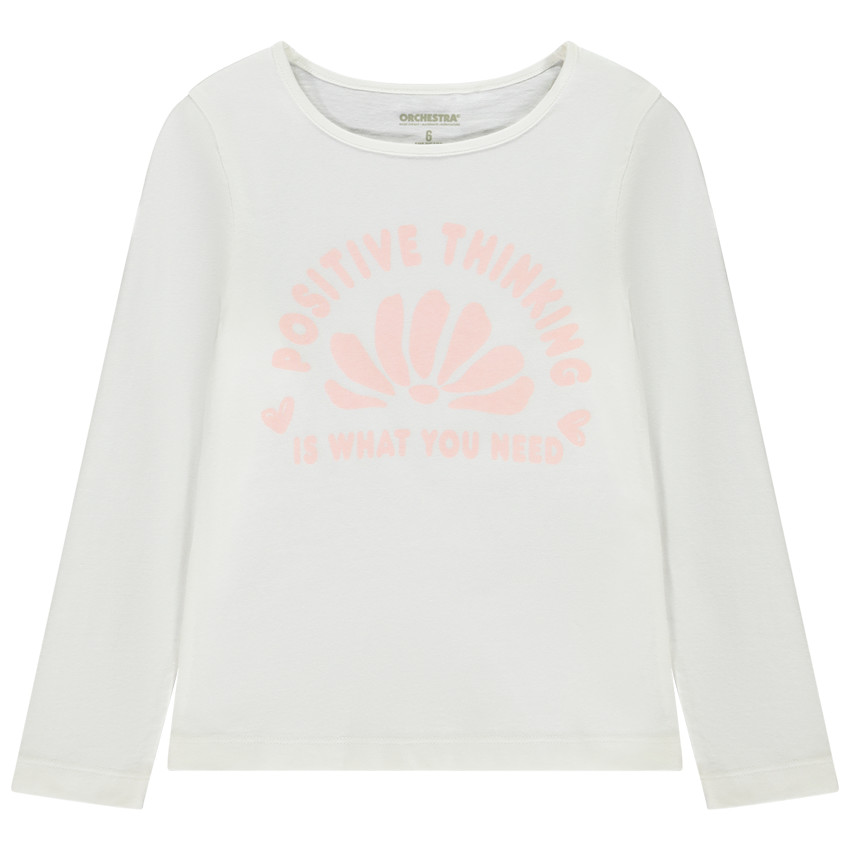 Lange mouwen T-shirt voor meisjes met print 