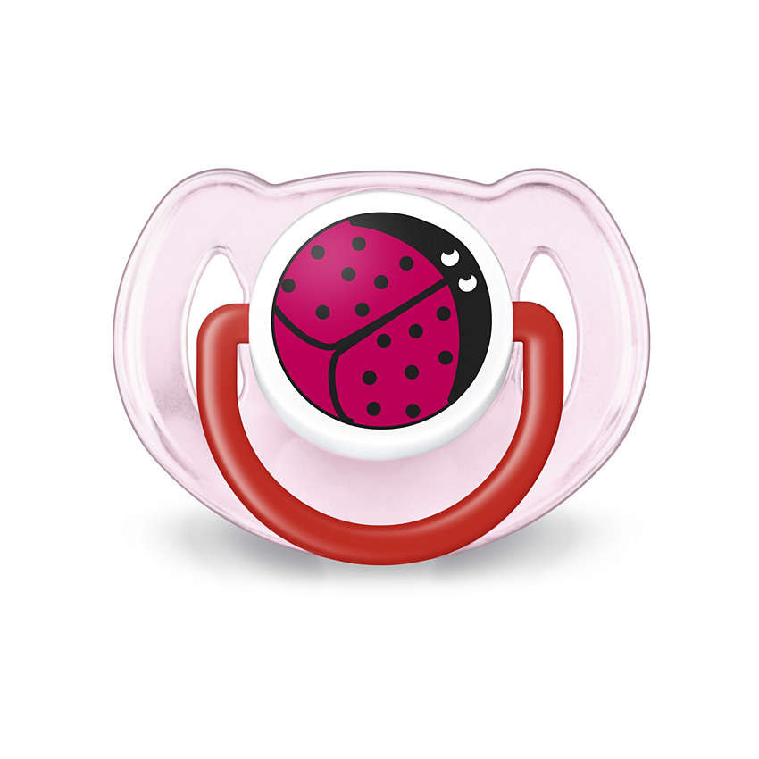 Sucette orthodontique en silicone - 6-18 mois 