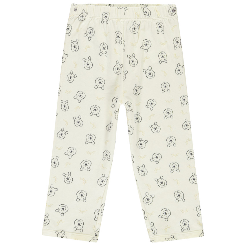 Set pyjama 2 pièces Winnie l'Ourson Disney pour bébé garçon avec finitions différentes selon l'âge 