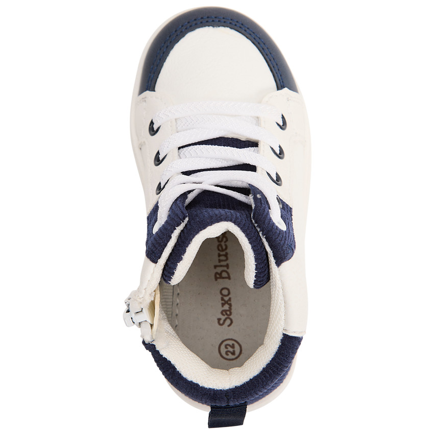 Laarsjes met fluweel details voor jongen 