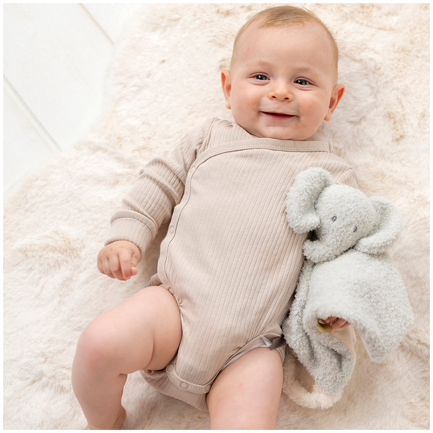 Knuffeldoekje Olifant Teddy Bouclette 