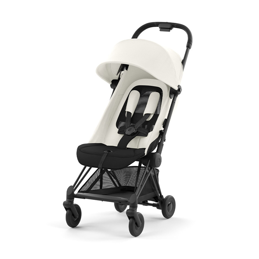 Wandelwagen buggy ultra compact COYA Matt Black/Off White 