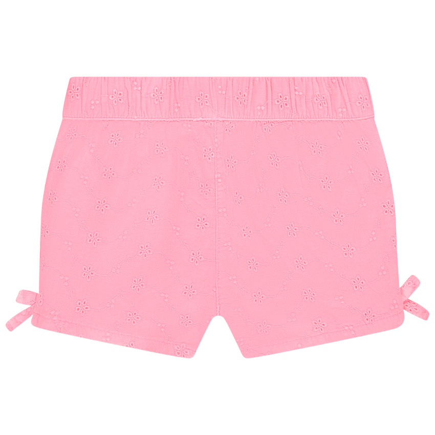 Short en broderie anglaise pour bébé fille 