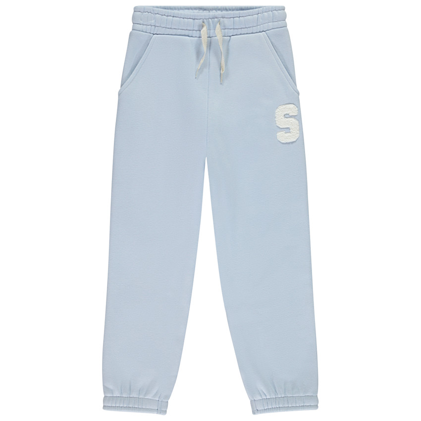 Jogging fleece met patch voor meisjes 