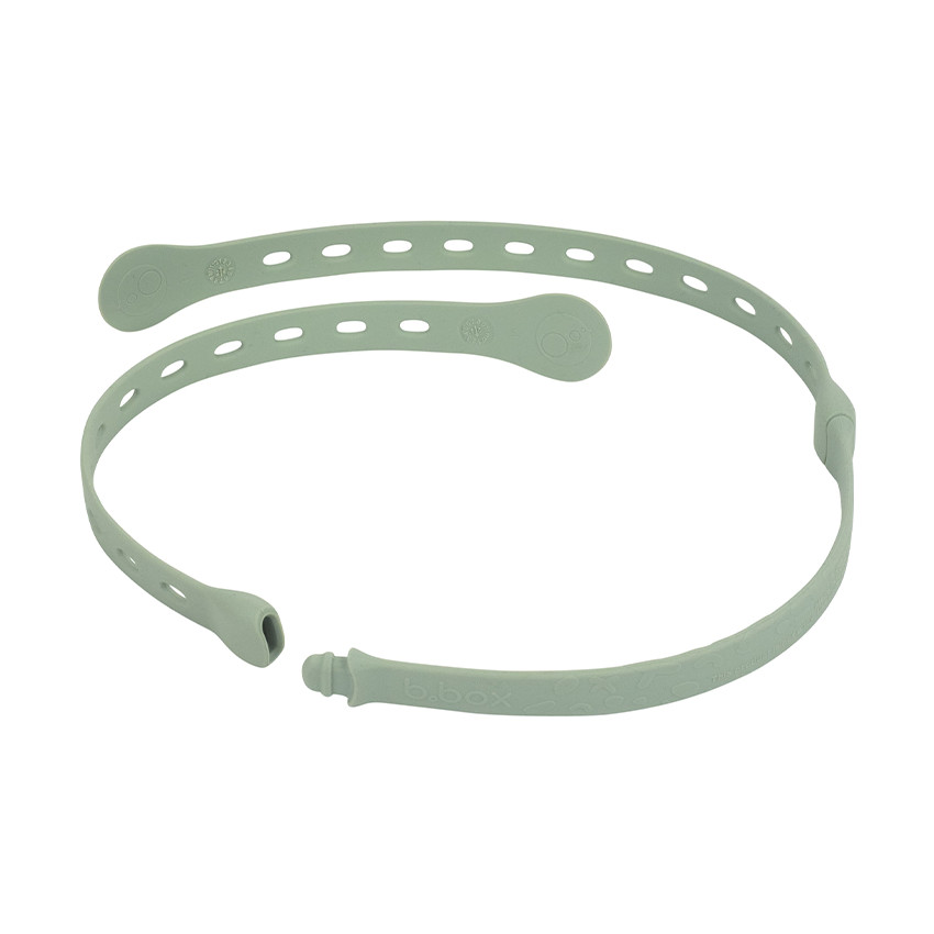 Attache antichute d'objets pour poussette/chaise haute/siège-auto vert sauge 