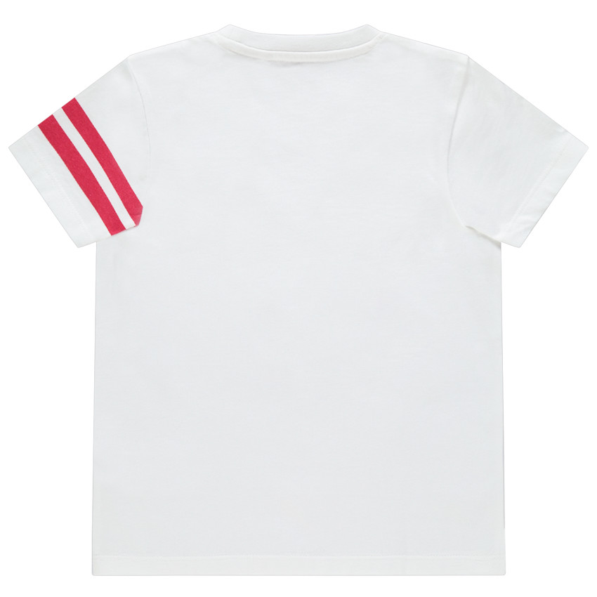 T-shirt manches courtes Mickey Disney en sequins magiques pour garçon 