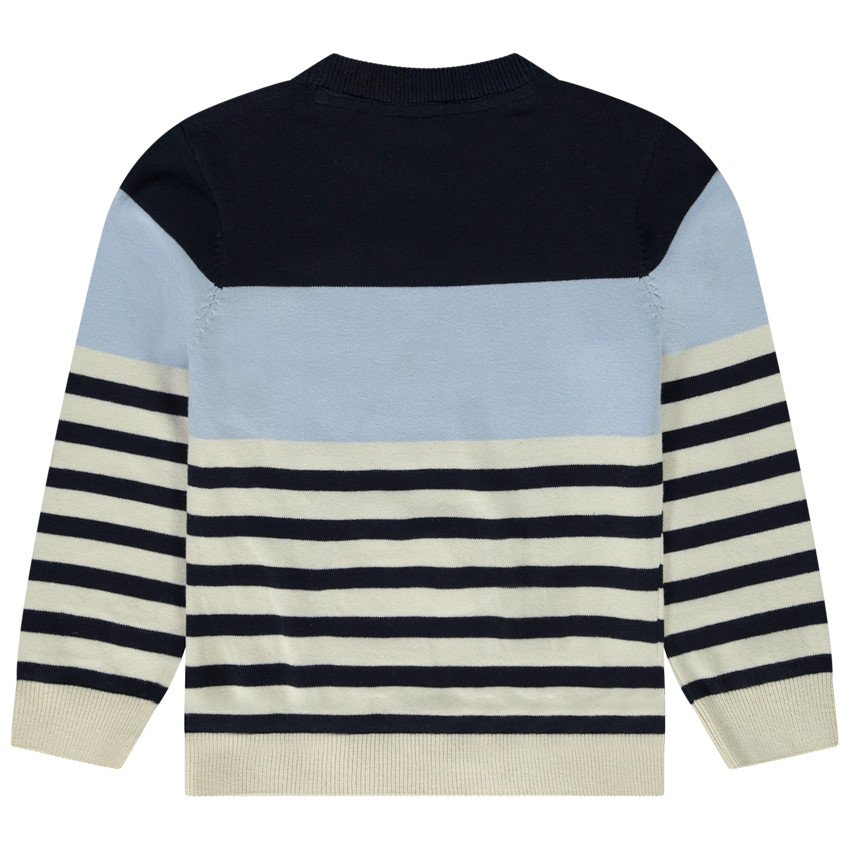 Trui met fantasie strepen voor jongen 